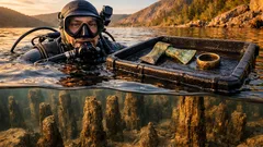 Jezero Mezzano odhalilo pravěkou vesnici: pod vodou se rýsuje „les“ kůlů i bronz